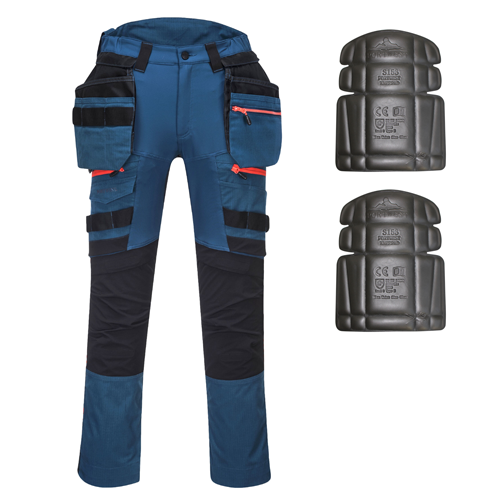 Portwest DX4 Detachable Holster Pocket Trousers – Work Pants With Pockets – DX440