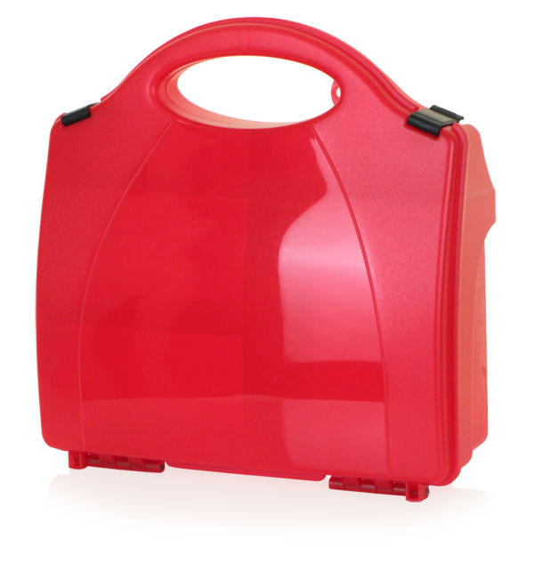 Click Medical 851 Red Eclipse Box with Partitions CM1003