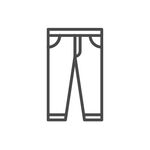 trousers workwear icon