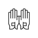 gloves workwear icon