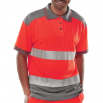 Pk Shirt Two Tone Red/Grey