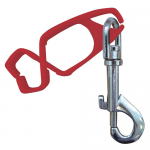 Portwest A001 Glove Clip Red