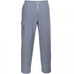 Portwest C078 Unisex Check Chefs Trousers