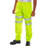 HI VIZ JOGGING BOTTOMS SATURN YELLOW