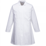 Portwest 2202 One Pocket Men's Food Coat, Colour: White
