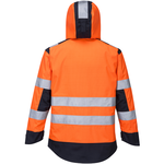 Portwest MV70 Modaflame Rain Multi Norm Arc Jacket, Colour: Orange / Navy