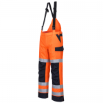 Portwest MV71 Modaflame Rain Multi Norm Arc Trouser, Colour: Orange / Navy