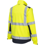 Portwest MV72 Modaflame Multi Norm Arc Softshell Jacket, Colour: Yellow / Navy