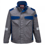 Portwest FR08 Bizflame Ultra FR Two Tone Jacket, Colour: Grey