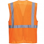 Portwest C376 Hi-Vis Athens MeshAir Executive Vest, Colour: Orange