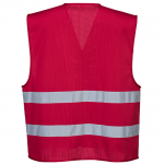 Portwest F374 Hi-Vis MeshAir Iona Vest, Colour: Red