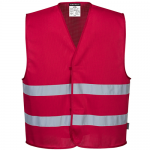 Portwest F374 Hi-Vis MeshAir Iona Vest, Colour: Red