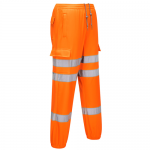 Portwest RT48 Hi-Vis Jogging Bottoms, Colour: Orange
