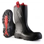 DUNLOP PUROFORT+RUGGED FULL SAFETY RIGGER BOOT BLACK