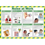 59 x 42cm Noise At Work Poster
