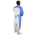 Supertouch PVC Gown with Thumb Loop (Case of 100)