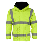 Atoll Hydra Matrix Bomber Jacket Yellow