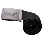 Portwest C105 Elasticated Work Belt, Black