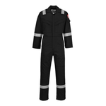 Arc Flash Coverall | 13.6 cal | Black FR50 | Portwest, Length: Regular