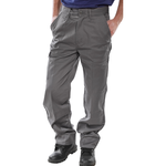Click Heavyweight Trousers Grey