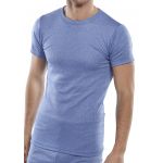 Click Short Sleeve Thermal Vest Blue