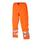 Urbach SNS High Visibility Waterproof Quilted Orange Trousers
