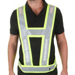 Lightvest Harness S/Y with Red Lights Shoulder and Back