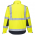 Portwest MV72 Modaflame Multi Norm Arc Softshell Jacket, Colour: Yellow / Navy