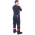 Portwest FR57 Bizflame Plus Bib & Brace, Colour: Navy / Red