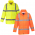 Portwest H440 Hi-Vis Rain Jacket, Colour: Orange