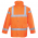Portwest S460 Hi-Vis Traffic Jacket, Colour: Orange