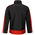 Regatta TRA618 Contrast Three Layer Softshell Jacket, Colour: Black / Red