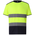 Yoko Hi-Vis Two Tone T-Shirt, Colour: Yellow/Navy