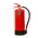 FireShield 6kg ABC dry powder fire extinguisher back view