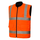 BW492 Aqua Hi-Vis Reversible Body Warmer EN ISO20471, Colour: Orange