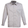 PR200 Premier Mens Long Sleeve Poplin Shirt, Colour: Silver