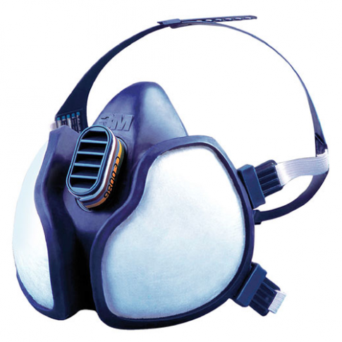 3M 4277 FFABE1P3D Maintenance Free Gas/Vapour & Particulate Respirator