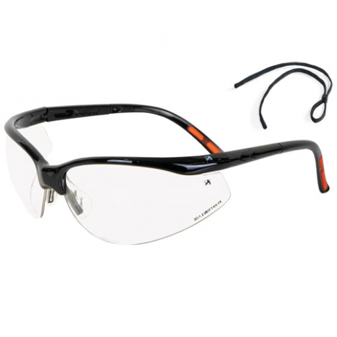 Beeswift Safety Spectacles with High Performance Lens, Colour: Clear - ZZ0020