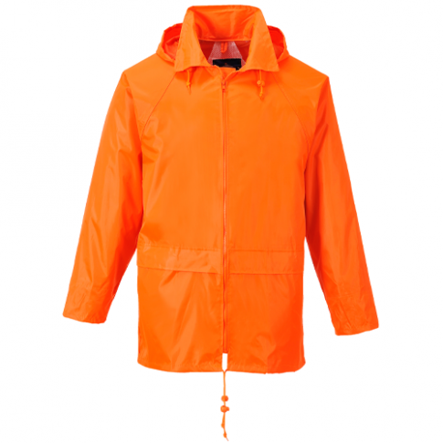 Portwest S440 Classic Rain Jacket, Colour: Orange