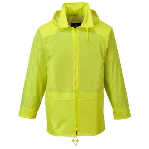 Portwest S440 Classic Rain Jacket, Colour: Yellow