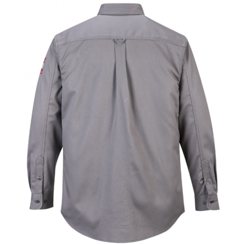 Portwest FR89 Bizflame 88/12 FR Shirt, Colour: Grey