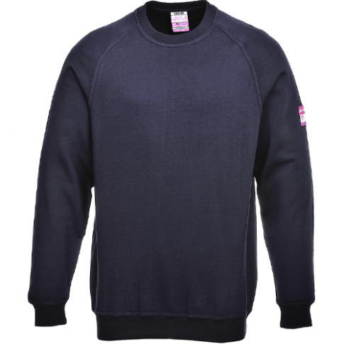 Portwest FR12 Flame Resistant Anti-Static Long Sleeve Sweatshirt