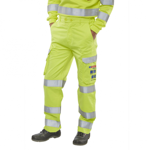 ARC Hi-Vis Yellow Trousers
