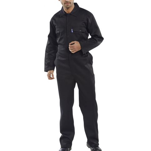 CLICK REGULAR BOILERSUIT BLACK