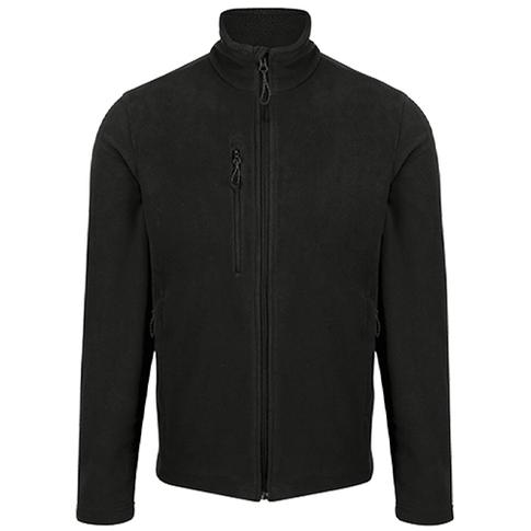 Regatta TRA618 Honestly Made Recycled Fleece Jacket, Colour: Black