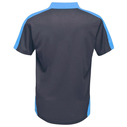 Regatta TRS174 Contrast Workwear Coolweave Quick Dry Polo Shirt, Colour: Navy / Royal Blue