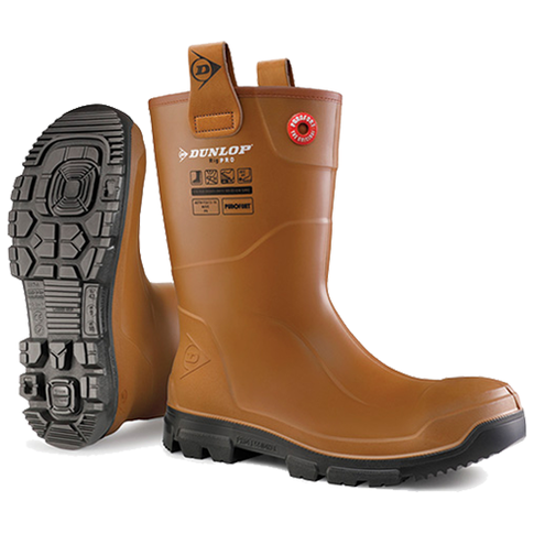 Dunlop Purofort Rigpro Full Safety Unlined Rigger Boot