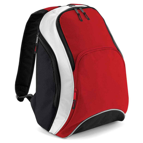 Teamwear Backpack in Red/Black