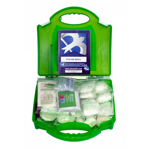 First Aid Kit C/W Eyewash and Burn Dressings | 1-10 HSA