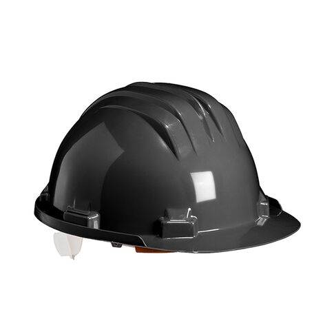 Climax Wheel Ratchet Safety Helmet, Colour: Black, Size: One Size